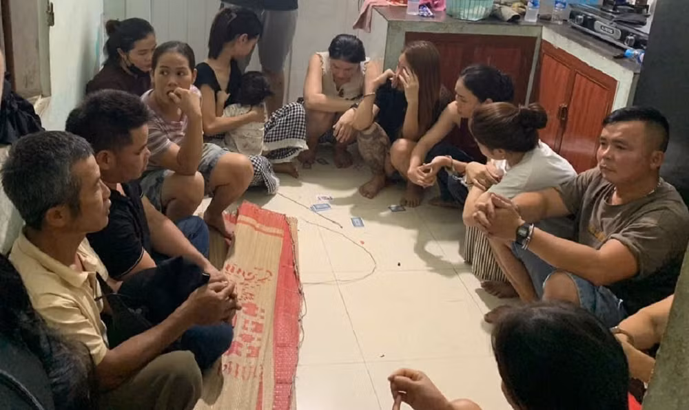 Các đối tượng bị bắt giữ