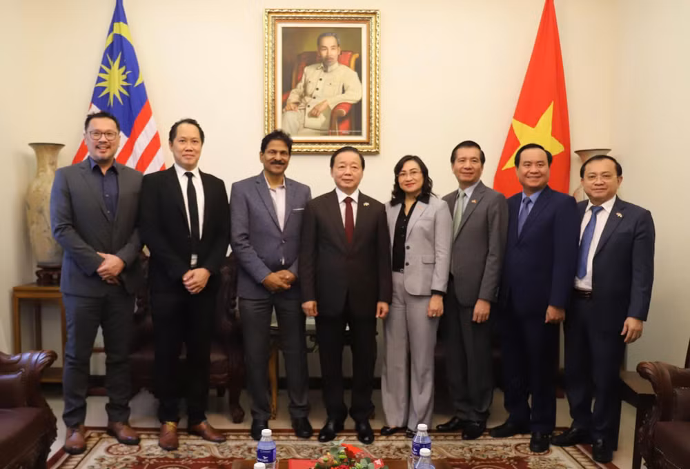 Phó Thủ tướng Trần Hồng Hà tiếp lãnh đạo một số hiệp hội, doanh nghiệp Malaysia- Ảnh 2.