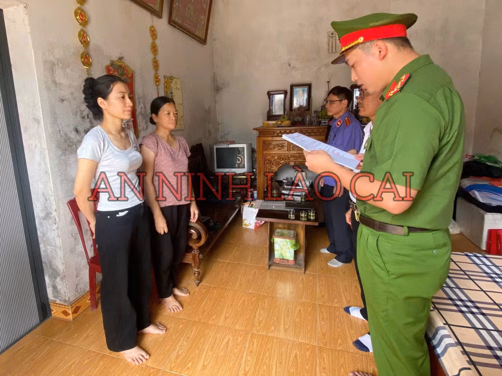 Cơ quan Cảnh sát điều tra Công an tỉnh Lào Cai khởi tố Vũ Thị Thu Huyền