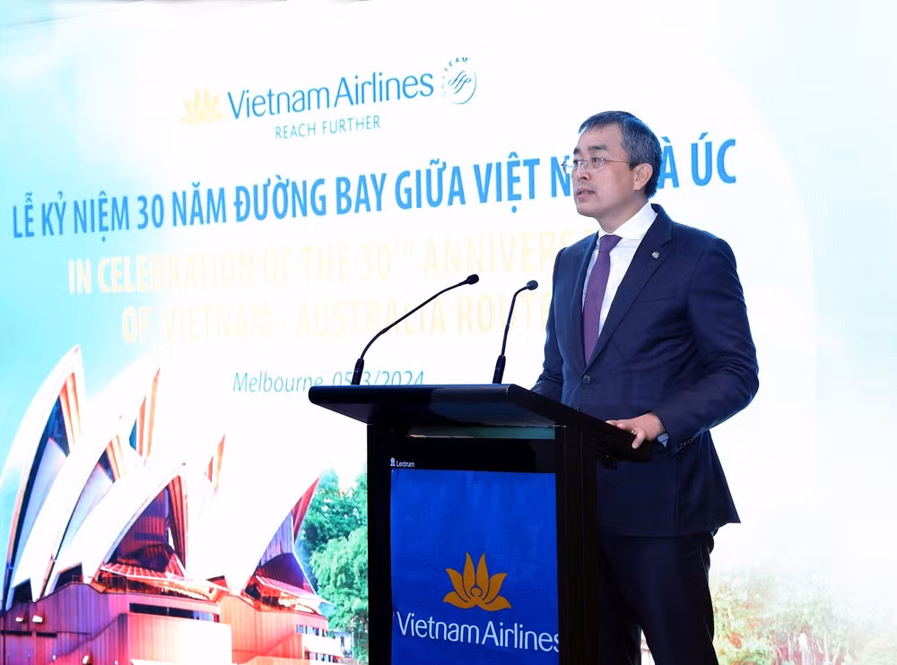 vietnam airlines ky niem 30 nam duong bay thang viet nam australia hinh 3