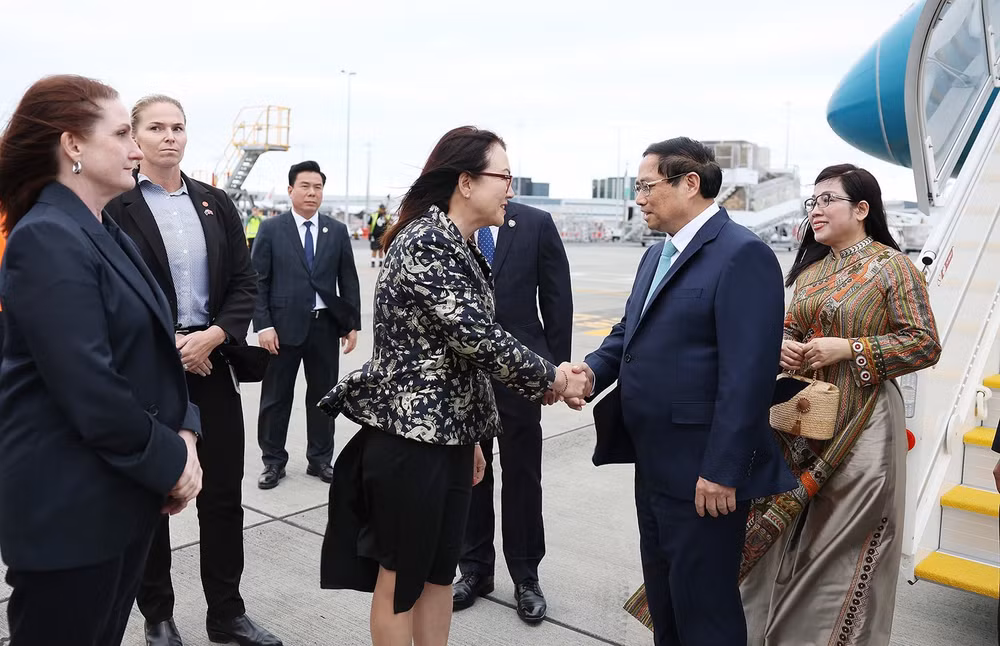 thu tuong pham minh chinh toi auckland bat dau tham chinh thuc new zealand hinh 1
