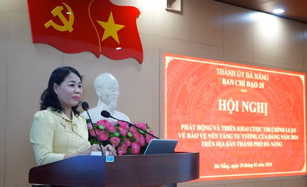 da nang phat dong cuoc thi chinh luan bao ve nen tang tu tuong cua dang hinh 1