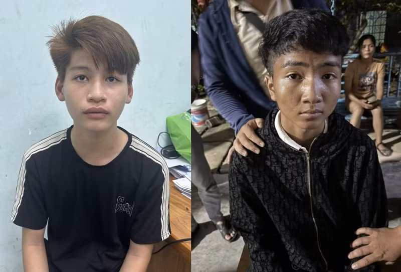 bat giu 2 doi tuong lien tiep chem nguoi di duong de cuop tai san hinh 1