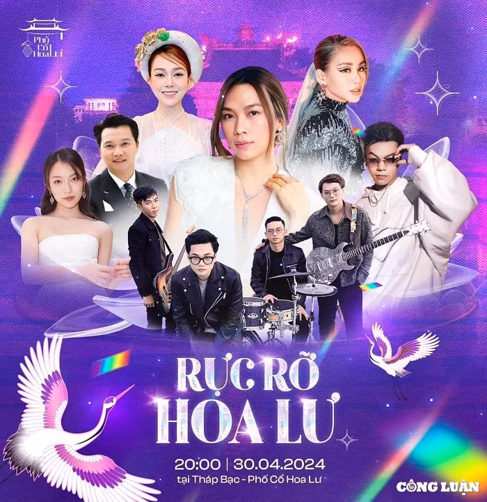 ninh binh hoi hop don cho chuong trinh van nghe dac biet ruc ro hoa lu hinh 3