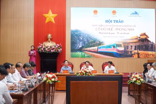Kế nối du lịch giữa Cố đô Huế - Phong Nha bằng đường sắt