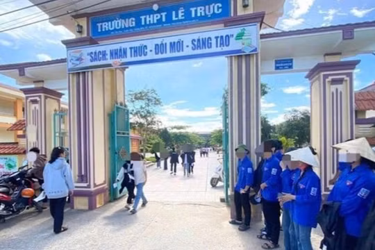Quảng Trị hủy kết quả của 5 thí sinh vi phạm quy chế thi