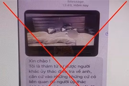 Cảnh báo thủ đoạn cắt ghép hình ảnh, video clip 'nhạy cảm' để tống tiền