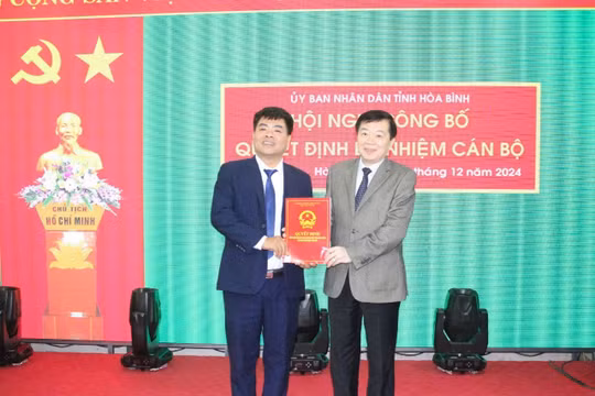 Phó chủ tịch Hội Nhà báo tỉnh Hoà Bình giữ chức Giám đốc Đài PT&TH tỉnh