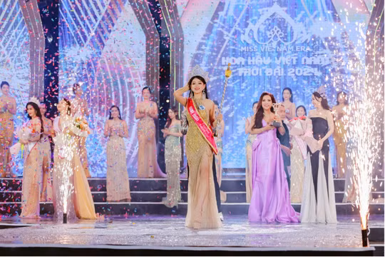 Cô gái vùng “đất lửa” Quảng Trị đăng quang Hoa hậu Việt Nam Thời đại - Miss VietNam Era 2024 ở tuổi 20