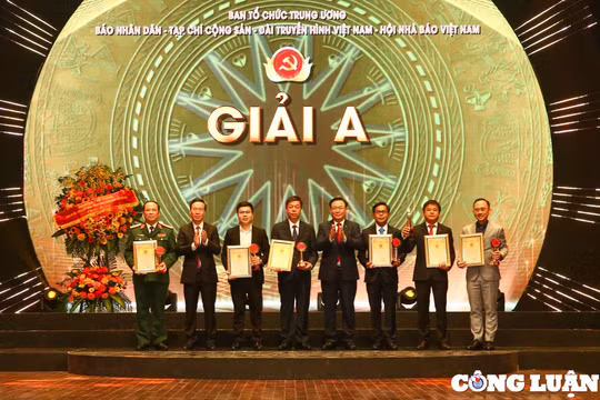 Tối nay sẽ diễn ra lễ Công bố và Trao Giải Búa Liềm Vàng lần thứ 8