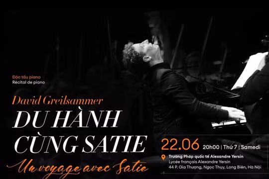 Du hành âm nhạc cùng nghệ sĩ dương cầm tài năng Pháp David Greilsammer