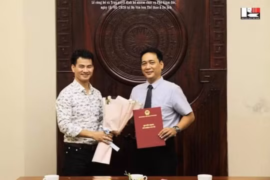 NSƯT Kiều Minh Hiếu đảm nhận vị trí giám đốc Nhà hát Kịch Việt Nam thay NSND Xuân Bắc