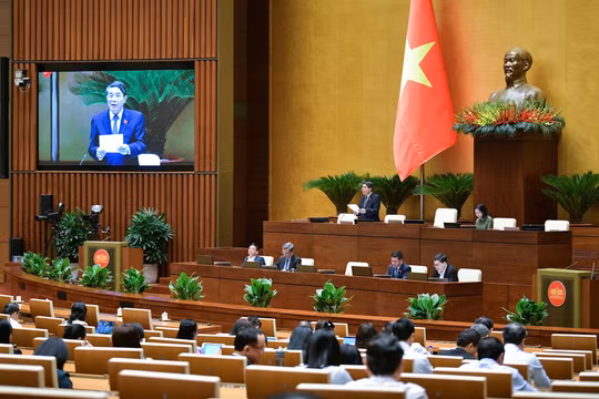 Quốc hội thảo luận về dự án Luật Dữ liệu