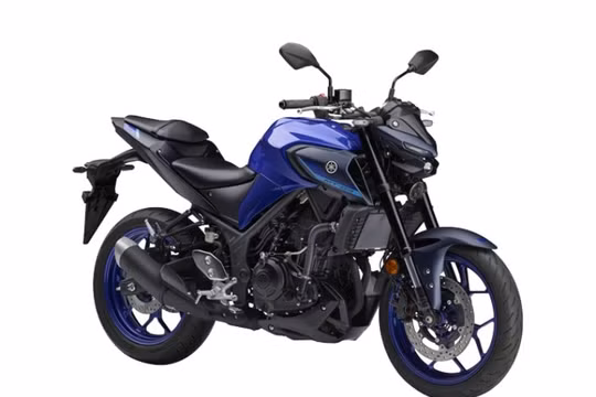 Yamaha MT-03 Dark Blast 2024 trình làng