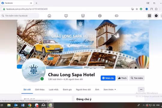 Một số khách sạn, nhà hàng ở Sa Pa bị kẻ xấu trên mạng mạo danh để lừa đảo tiền bạc