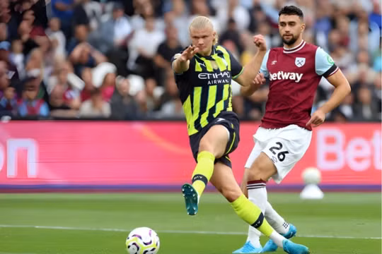 Haaland lập hat-trick, Man City đánh bại West Ham tại Ngoại hạng Anh