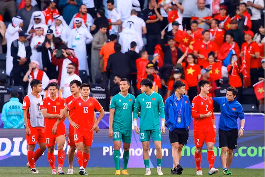 Đội tuyển Việt Nam bị tụt 12 bậc trên bảng xếp hạng FIFA tháng 2/2024