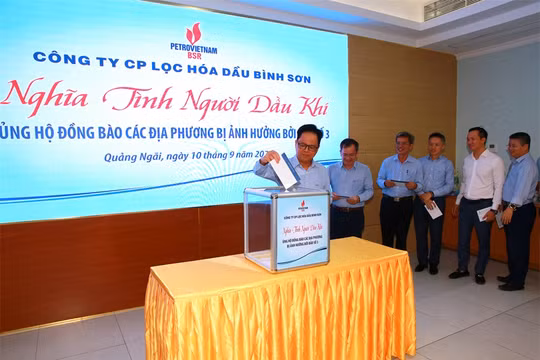 BSR phát động ủng hộ các địa phương bị ảnh hưởng bởi cơn bão số 3 và lũ lụt ở miền Bắc