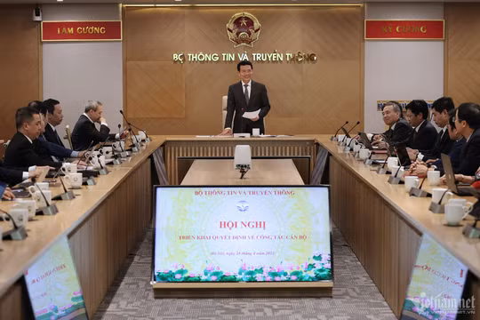 Quyết định mới về phân công công việc giữa Bộ trưởng và các Thứ trưởng Bộ TT&TT