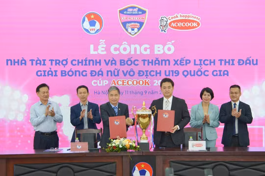 Bốc thăm xếp lịch thi đấu Giải bóng đá Nữ Vô địch U19 Quốc gia năm 2024