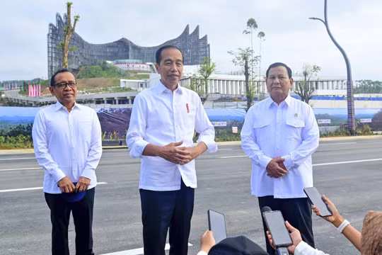 Tổng thống Indonesia tổ chức cuộc họp nội các đầu tiên tại thủ đô mới