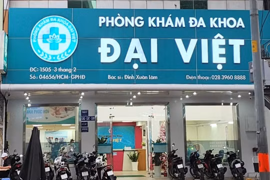 TP HCM: Phòng khám đa khoa Đại Việt tiếp tục bị xử phạt, đình chỉ hoạt động