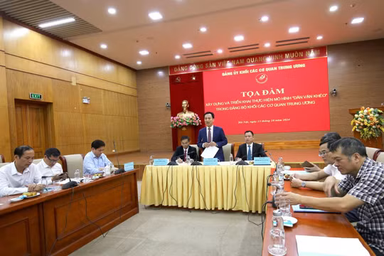 Xây dựng Đảng bộ Khối các cơ quan Trung ương trong sạch, vững mạnh trong kỷ nguyên vươn mình của dân tộc
