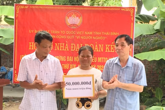 Thái Bình: Thống nhất hỗ trợ 100 triệu đồng/hộ xây mới và 50 triệu đồng/hộ sửa chữa nhà ở cho hộ nghèo