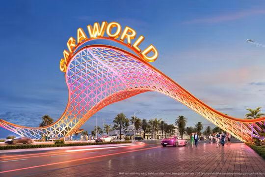 Sắp ra mắt siêu đô thị trái tim CaraWorld, 'hàng xóm chung vách' với sân bay quốc tế Cam Ranh