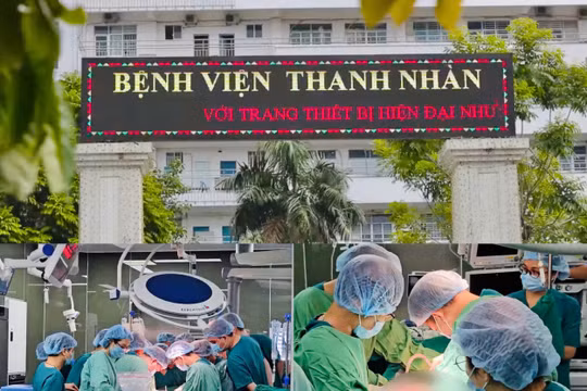 Bệnh viện Thanh Nhàn lần đầu tiên thực hiện phẫu thuật lấy tạng từ người chết não