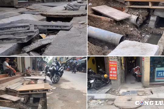 Hà Nội yêu cầu đơn vị thi công thực hiện hoàn trả vỉa hè, lòng đường trong dịp Tết