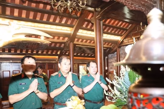 Thượng tướng Phùng Sĩ Tấn tri ân các đồng chí tướng lĩnh Quân đội