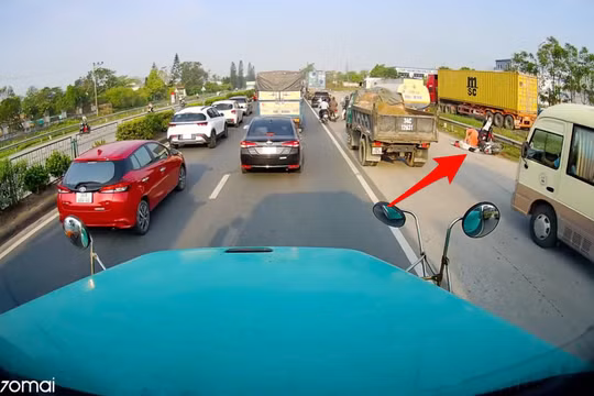 Đi vào làn xe máy, tài xế xe bồn chở xăng cán tử vong người phụ nữ