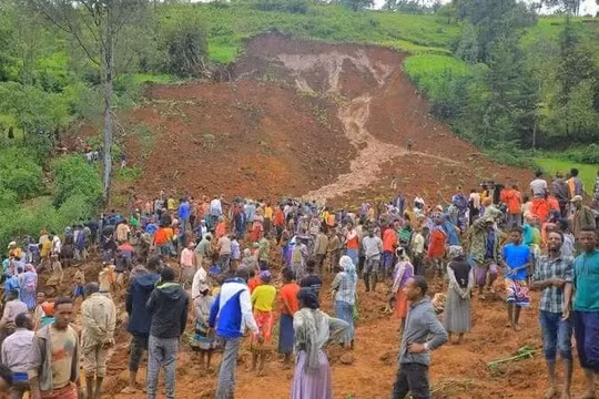 Thảm kịch lở đất ở Ethiopia: Số người thiệt mạng tăng lên 229