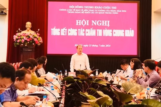 Lựa chọn 196 tác phẩm vào Vòng Chung khảo cuộc thi chính luận về bảo vệ nền tảng tư tưởng của Đảng