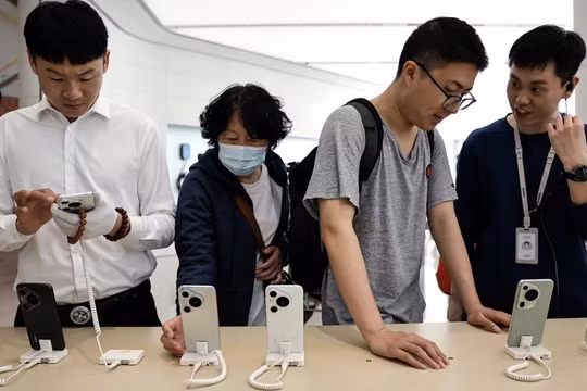 Doanh số Apple “kém sắc”, Huawei “thắng đậm” tại thị trường nội địa