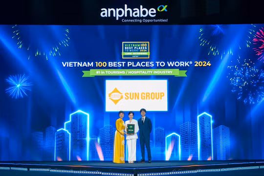 Sun Group 5 năm liên tiếp đạt giải “Top 100 Nơi làm việc tốt nhất Việt Nam”