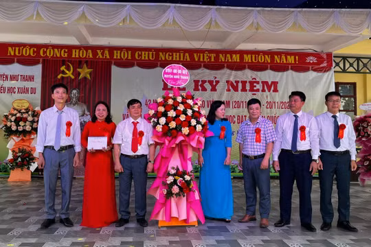 Trường Tiểu học Xuân Du: Khẳng định thương hiệu vị thế trong công tác giáo dục