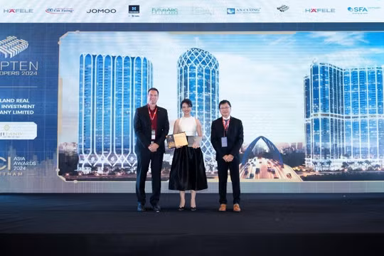 DOJILAND đạt Top 10 Nhà phát triển bất động sản hàng đầu Việt Nam tại BCI Asia Awards 2024