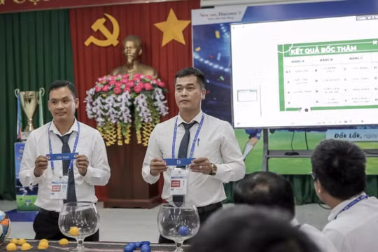 16 đội bóng tranh tài tại VCK Giải Bóng đá thiếu niên toàn quốc 2024