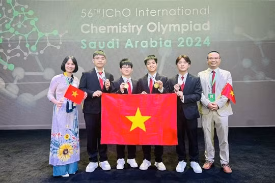 Học sinh Việt Nam thắng lớn tại kỳ thi Olympic Hóa học