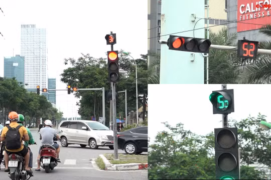 Còn nhiều ý kiến trái chiều về việc bỏ đồng hồ đếm ngược trên đèn giao thông