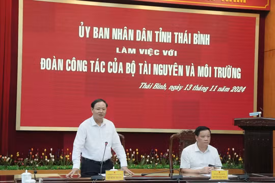 Bộ Tài nguyên và Môi trường phổ biến Luật Đất đai năm 2024 tại Thái Bình
