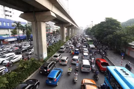 Điều chỉnh giao thông tại Trần Phú, Hà Đông để thi công dự án xử lý nước thải