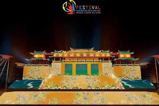 Quy mô sân khấu khai mạc Festival Ninh Bình lần thứ III năm 2024