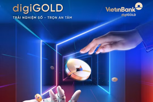 Triển khai mua bán vàng (digiGOLD) trên ứng dụng số VietinBank iPay Mobile