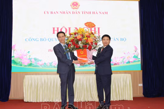 Bổ nhiệm nhà báo Lê Hồng Kỳ làm Giám đốc Đài Phát thanh - Truyền hình tỉnh Hà Nam