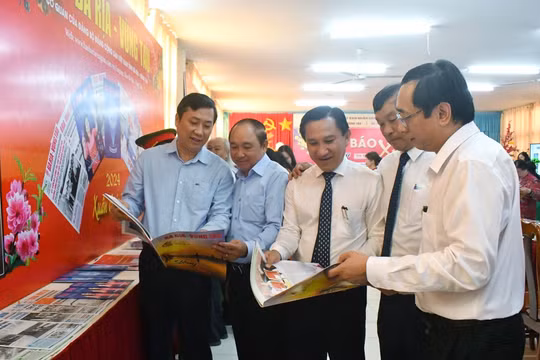 Hội Nhà báo tỉnh Bà Rịa - Vũng Tàu tổ chức khai mạc Hội báo Xuân 2024