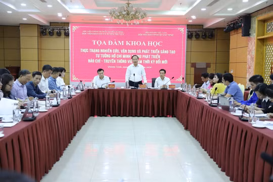 Tọa đàm về tư tưởng Hồ Chí Minh trong phát triển báo chí – truyền thông Việt Nam thời kỳ đổi mới