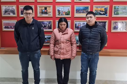 Bắt tạm giam nhóm đối tượng cho vay lãi nặng ở Hà Giang